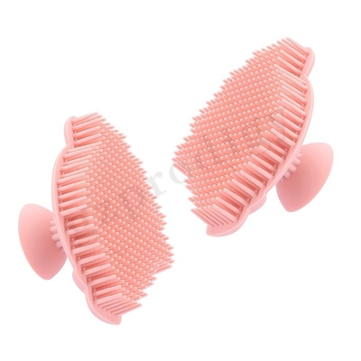 Baby Bath Silicone and Sclap Brush Brush Baby Safety Hair Shampooer Brush
