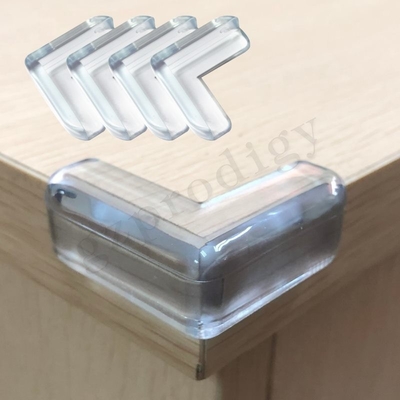 Διαφανή PVC Clear Plastic Γωνιακά Προστατευτικά Για Επιτραπέζια Εγκατάσταση