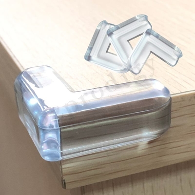 Διαφανή PVC Clear Plastic Γωνιακά Προστατευτικά Για Επιτραπέζια Εγκατάσταση