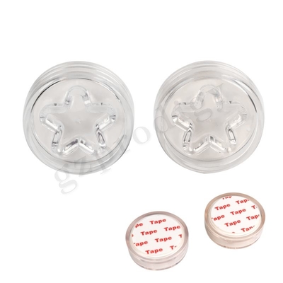Prodigy PVC Star Στρογγυλό 45*15mm Κουμπί πόρτας Κουφίτζα πλαστική κουβέρτα πόρτας