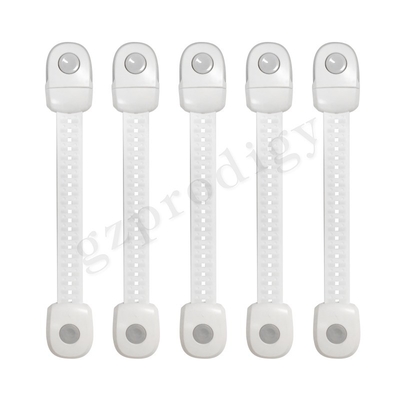 Νέοι σχεδίου TPR+PP διευθετήσιμοι 239*35*15mm μωρών ασφάλειας σύρτες χρήσης συρταριών πολυ
