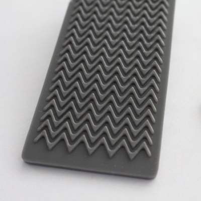 COem αντιολισθητική σφήνα 88x40x19mm πορτών PVC πλαστική σκοτεινό γκρίζο χρώμα