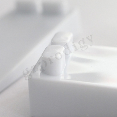 Εύρωστο μη τοξικό πώμα πορτών PVC, αντιολισθητική πλαστική στάση πορτών σφηνών