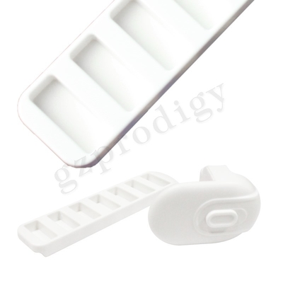 Υλικό άσπρο χρώμα 156x53x68.5mm ABS κλειδαριών ασφάλειας μωρών cOem εύρωστο
