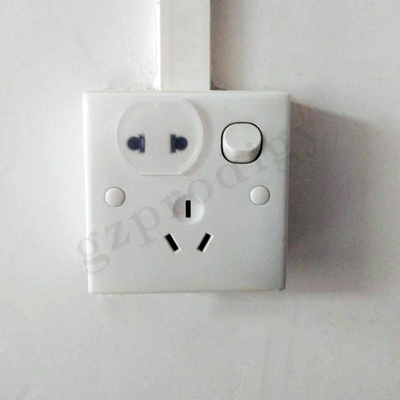 Πλαστικά καλύμματα εξόδου Power Gear Πρόληψη κραδασμών Προστατευτικό βύσματος ασφαλείας για παιδιά Εύκολη εγκατάσταση Καλύμματα πρίζας