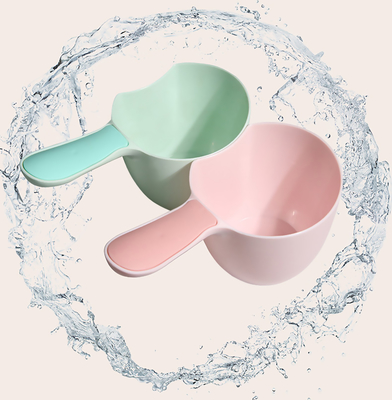 Πλαστικό με λαβή φορητό σαμπουάν μπάνιου Rinse Cup For Baby Hair Wash
