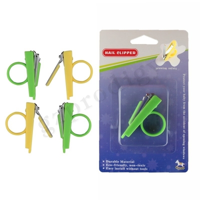 Επαγγελματικά Baby Nail Clippers Πράσινο Χρώμα Ατσάλι Fashion Nail Cutter Κιτ υγείας