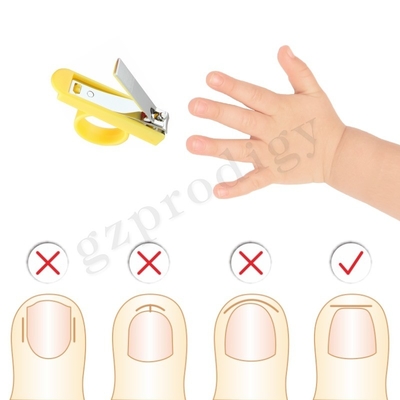 Επαγγελματικά Baby Nail Clippers Πράσινο Χρώμα Ατσάλι Fashion Nail Cutter Κιτ υγείας