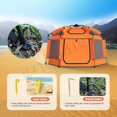 Νάιλον TPU Pop Up Play Tent Μεγάλος χώρος Διπλώσιμη σκηνή Play House
