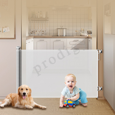EN1930/CPC/ASTM 197 ίντσες PVC Mesn Safety Barrier Baby Retractable Gate για την πόρτα